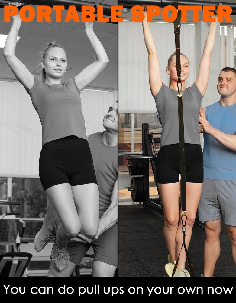 Fitarc Pull Up Assistance Bands Set,Pull Up Assist Strap with Handle,14 Level...