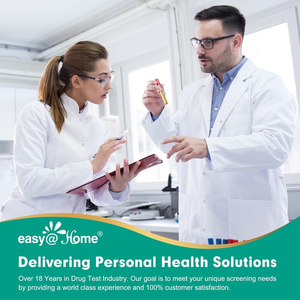 Easy@Home Marijuana Single Panel Drug Test, 12 Pack