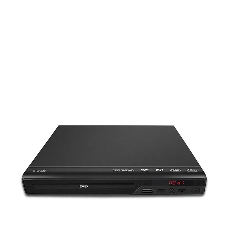 DVD Player DVD-225 Home DVD Multi Format DVD Player With Remote And RCA's
