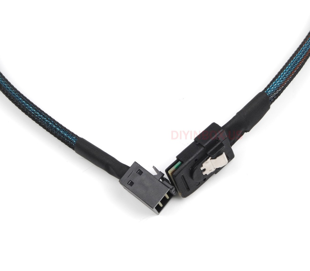2-pcs Internal Mini SAS SFF-8087 to Mini SAS HD SFF-8643 Raid Data Cable 50cm