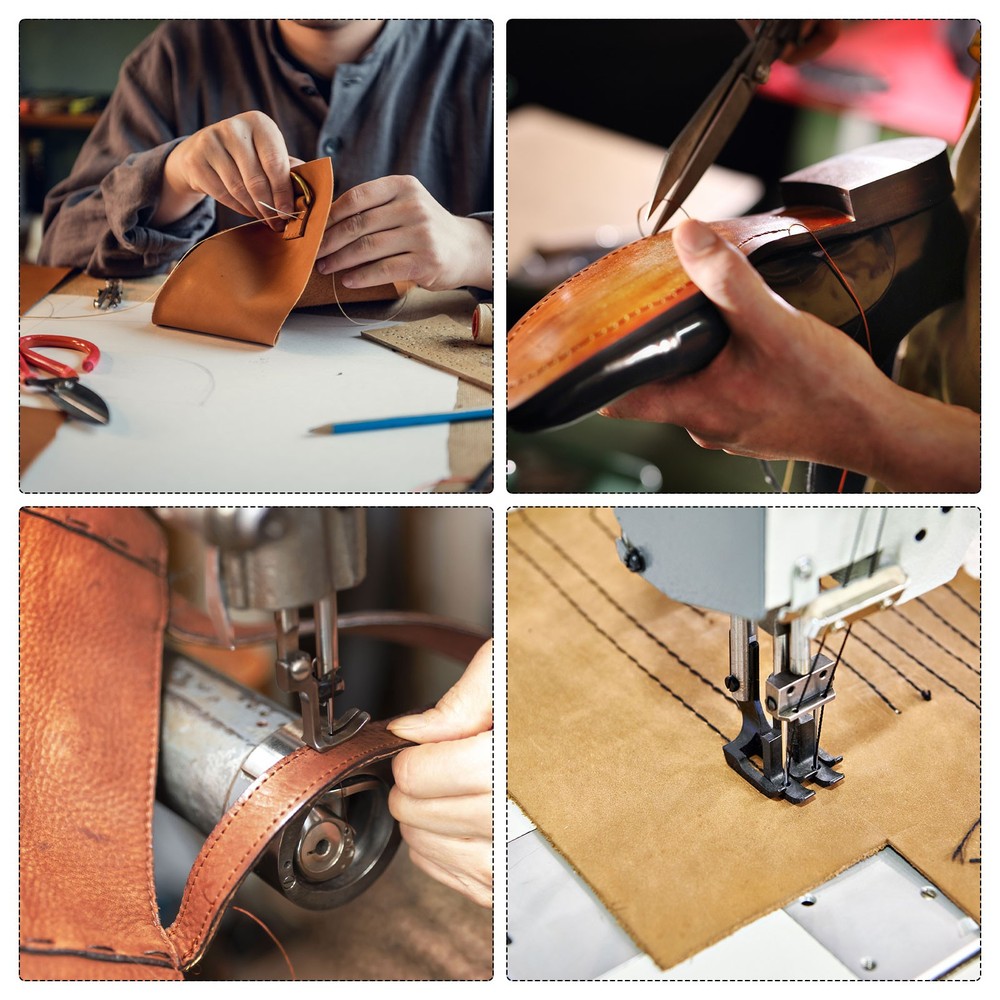 284 Yard 0.8mm 150D Flat Waxed Thread Polyester, Dark Green