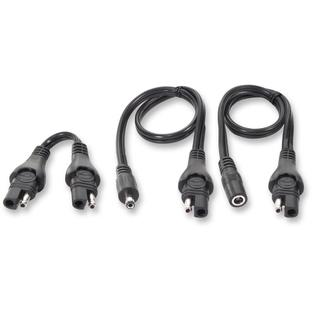 Tecmate 3-Piece Adapter Kit w/SAE Plug to DC 2.5mm Socket - O67