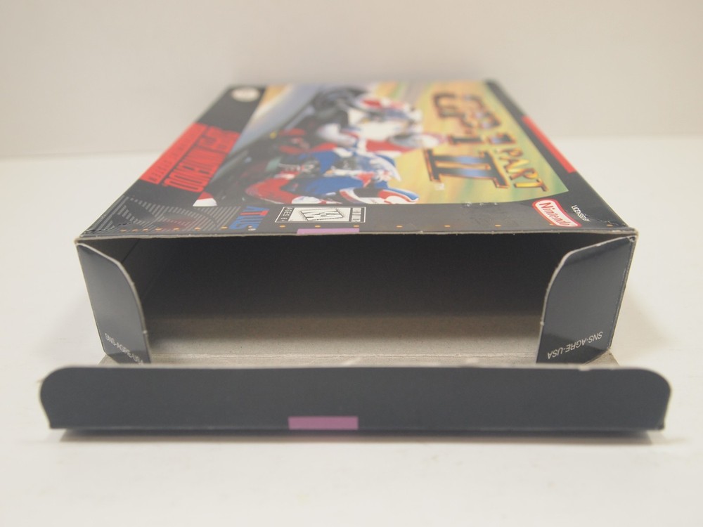GP-1 Part II (Super Nintendo | SNES) Authentic BOX ONLY