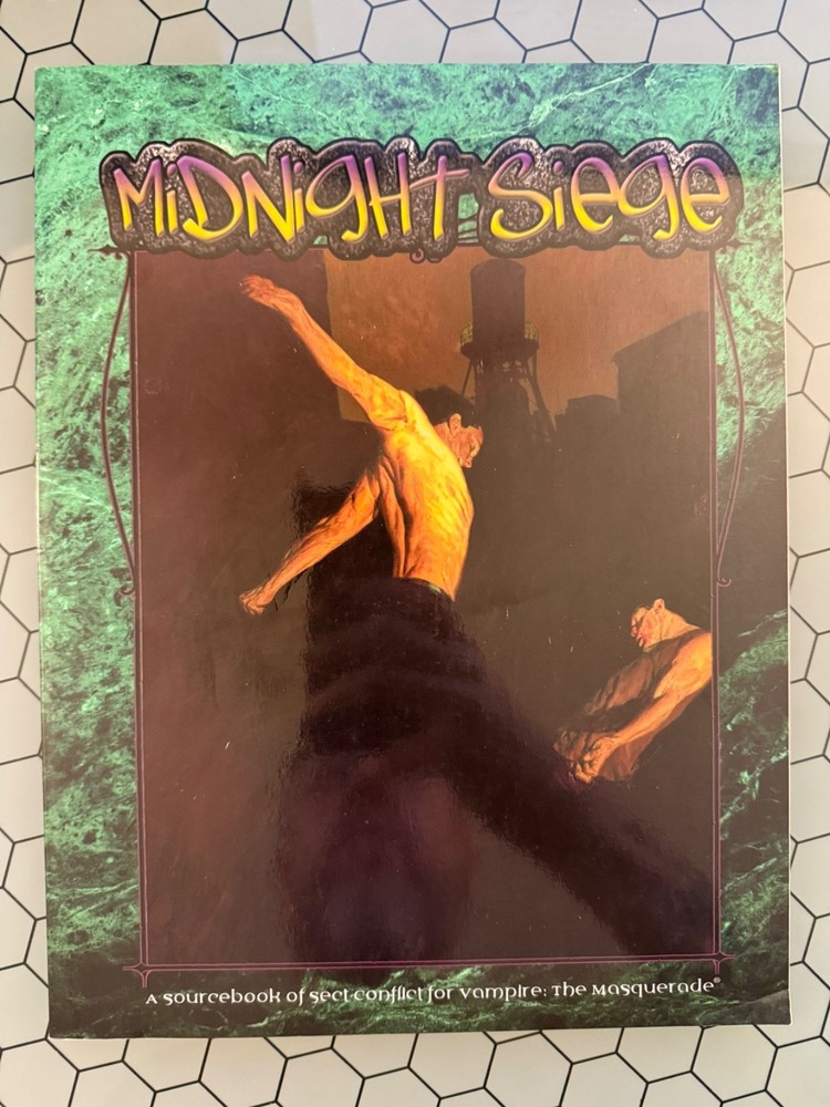 Midnight Siege (1st Ed) - VF - White Wolf - Vampire: The Masquerade