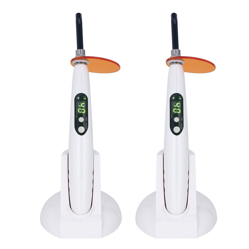 Dental Cordless LED Curing Light Lamp High Wireless Curing Lamp 8 Time setting