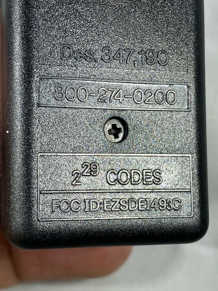DEI VIPER PYTHON HORNET AUTOMATE VALET 493C EZSDEI493C Replacement Remote
