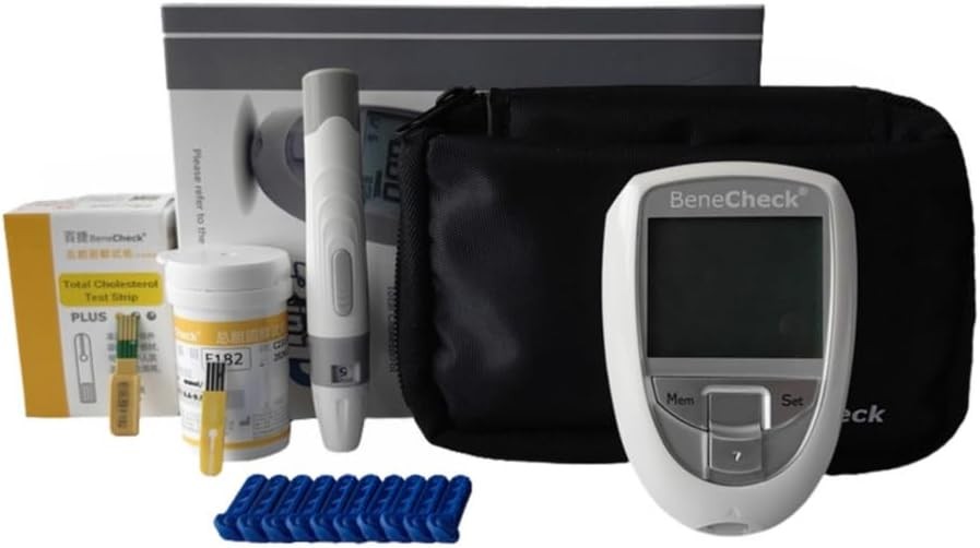 Total Cholesterol Test Meter Cholesterol Meter with 10pcs Strips