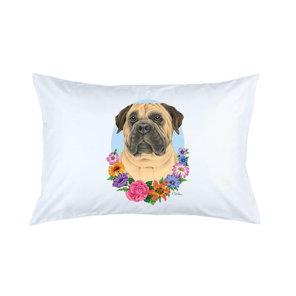 Bull Mastiff Micro Fiber Pillowcase