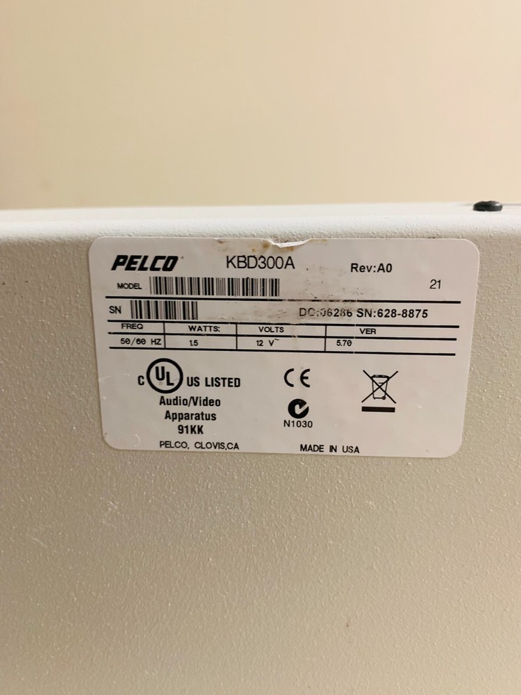 PELCO - KBD300A - JOYSTICK KEYBOARD CONTROLLER