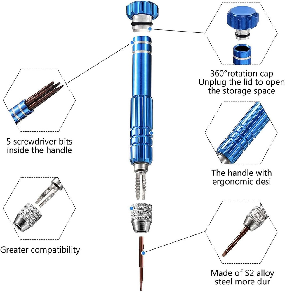 2 Pck Joystick Replacement for Oculus Quest 2 Controller/Meta Quest 2 Repair Kit
