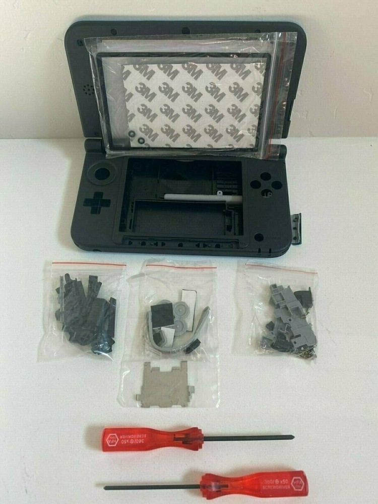 Replacement Housing for 2015 Nintendo 3DS XL Shell Screen Tools Pokemon Blue