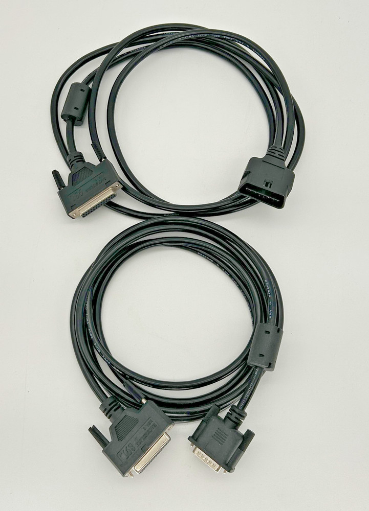 Snap-on EAC0089L07A, EAC0093L01A data cables -- genuine OEM, appear new