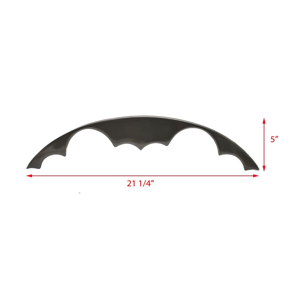 Crownline Boat Dash Panel Insert 61748 | 230 / 260 Graphite Plastic