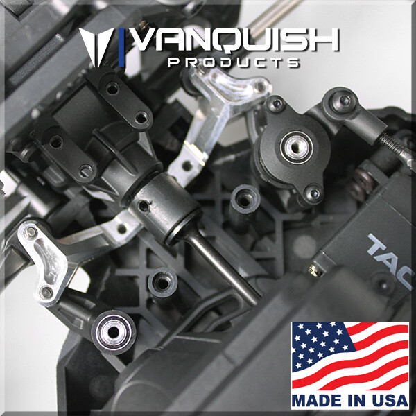 Vanquish VPS07232 Clear Anodized Steering Rack Axial Yeti