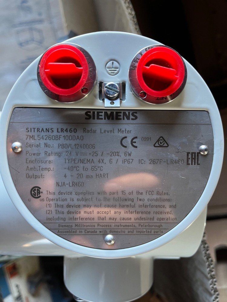 SIEMENS SITRANS LR460 7ML5426-0BF00-0BA0