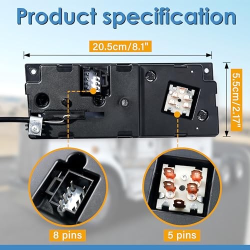 Kenworth Climate Control Module - 599-5511 Heavy Duty AC Control Panel