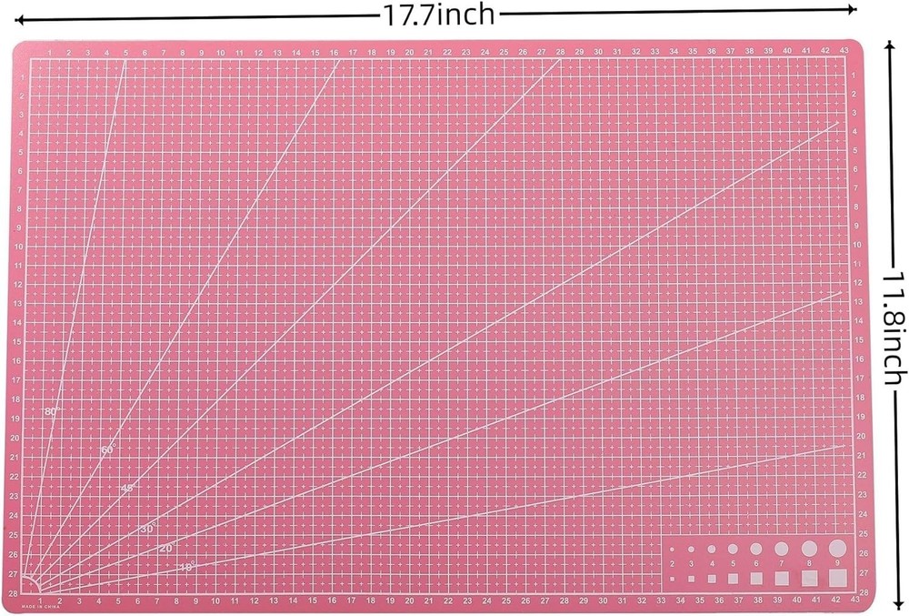 A3 Double Side Craft Cutting Mat Board Sewing Pad Artist Carving Tools