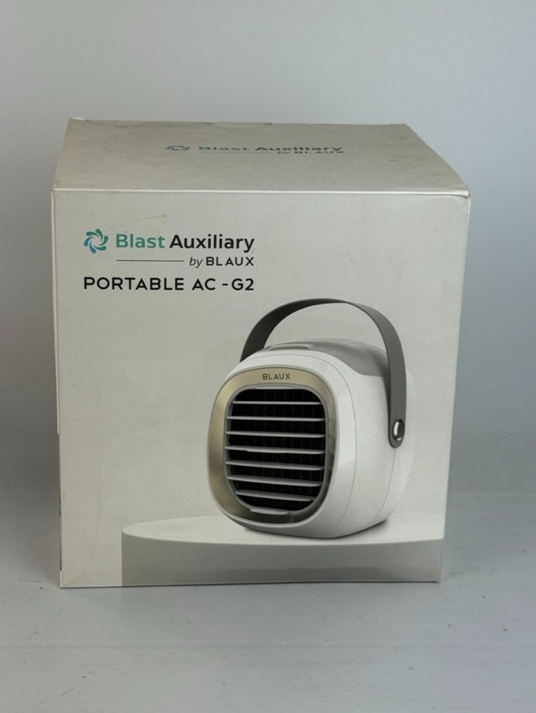 NEW Blaux Blast Auxiliary Portable AC-G2 Mini Personal Air Conditioner Cooler