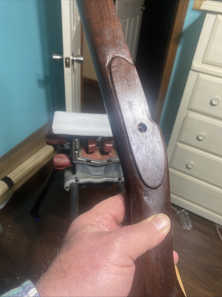 Thompson Center Hawken (Figured Walnut) Muzzleloader Stock and Hickory Ramrod.