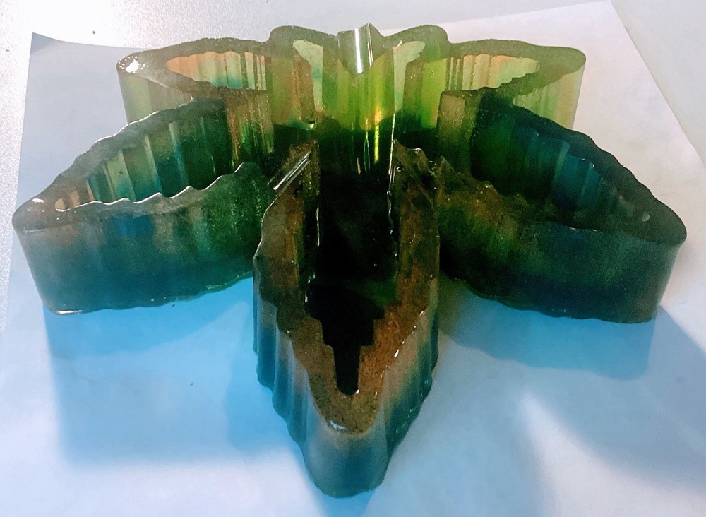 “Maple” Leaf Hand Crafted Ashtray