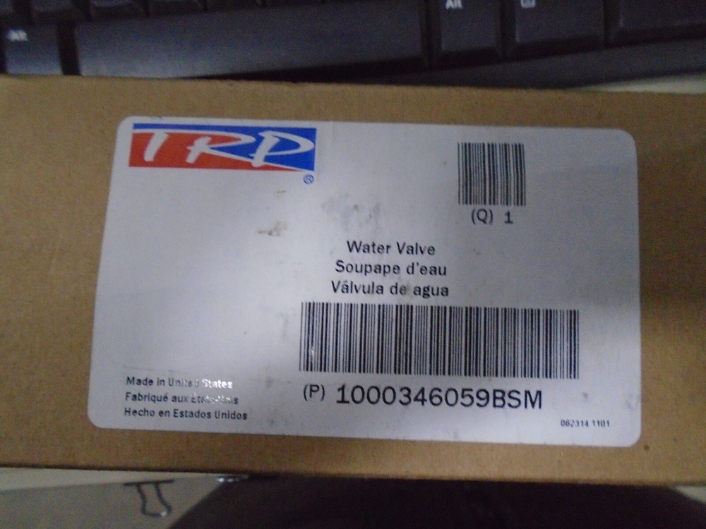 Bergstrom Water Valve Assembly 1000346059BSM OEM