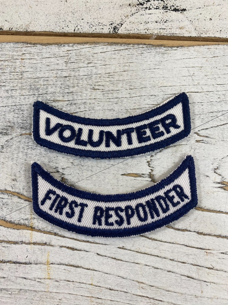 Volunteer and First Responder Patch