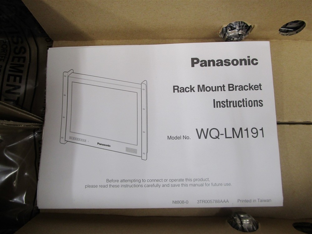 PANASONIC WQ-LM191 Rack Mount Bracket NEW OB