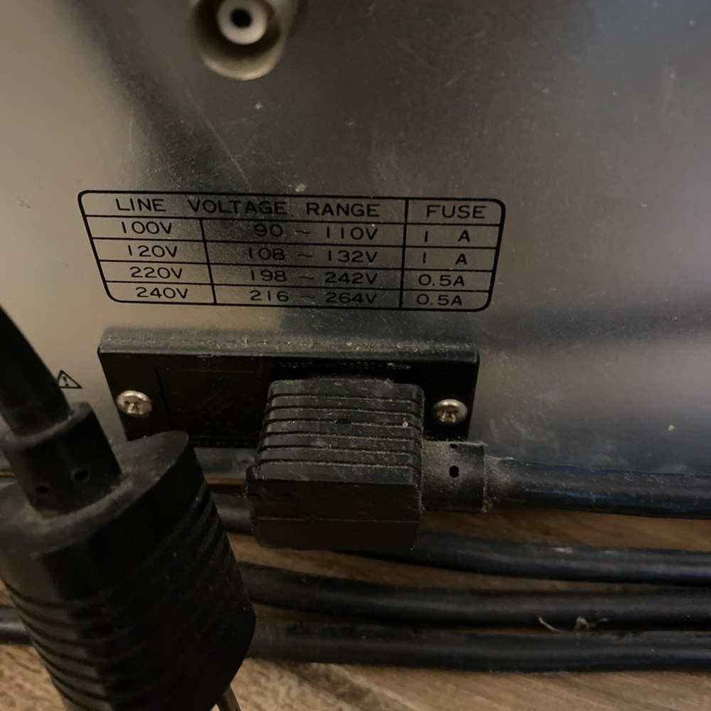 Speco Fs-4820 Oscilloscope Assembly Untested Powers On , For Parts