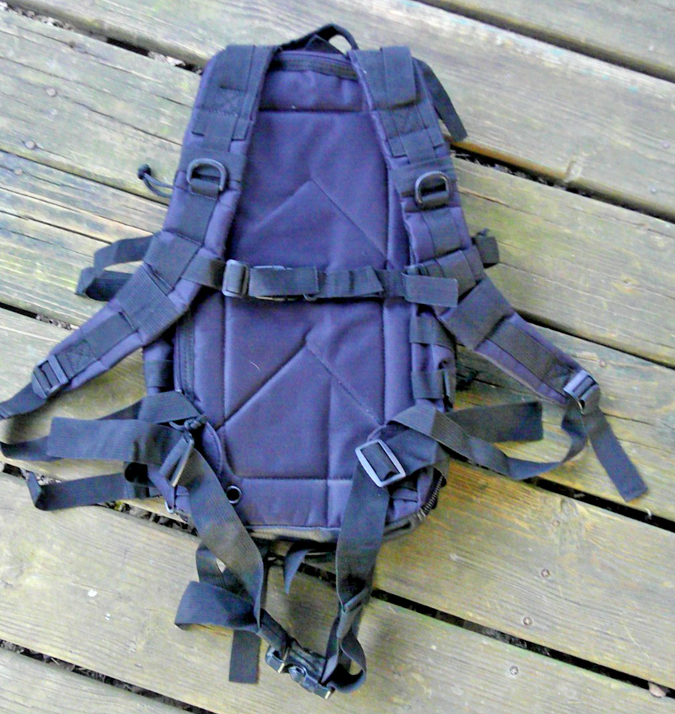 Paintball Backpack ~ Black ~ Tactical Gear ~ Expandable ~ Paintball Accessories