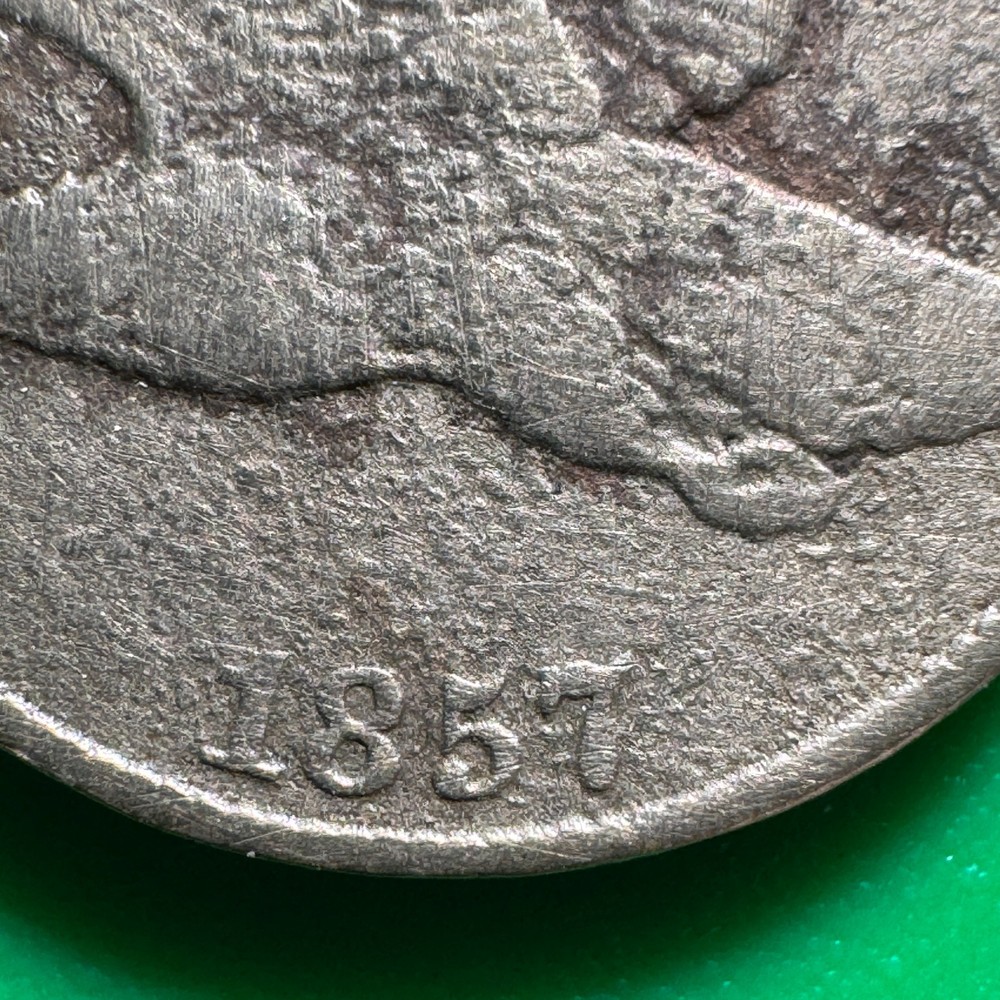 1857 Flying Eagle Cent C155