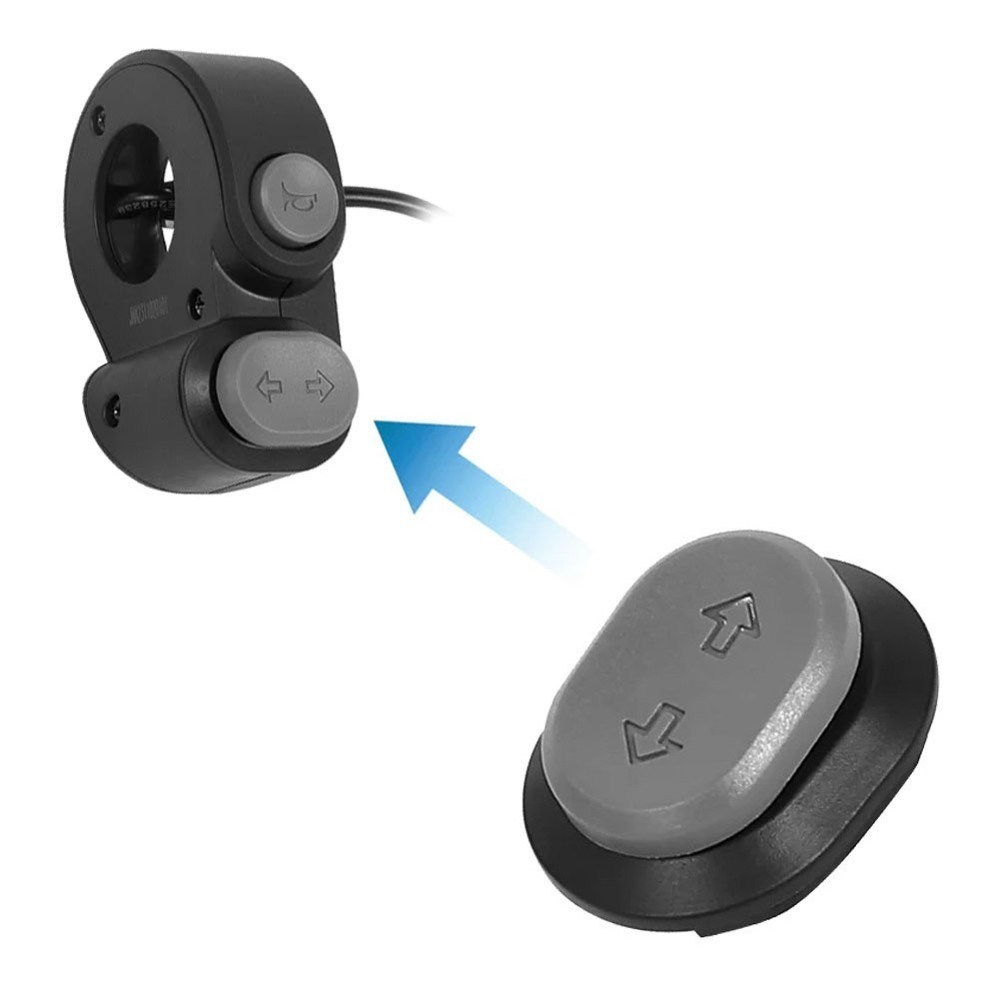 Replacement Turn Signal Button and Front Cover Assembly for Ninebot MAX G2