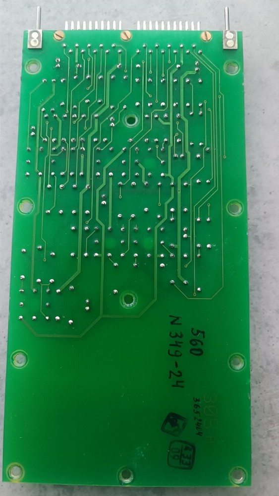 Soviet electronic processing board, amplifier shaping module.