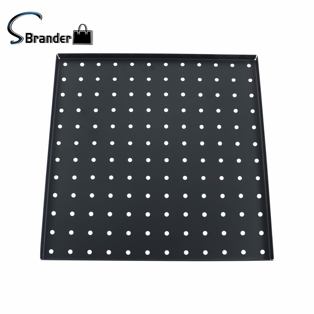 4 Pack Metal Easy To Use Peg Boards Wall Organizer Panel Storage Hanger Tool