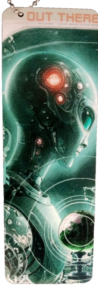 Sci-Fi UFO Alien Bookmarks, 5 New bookmarks included