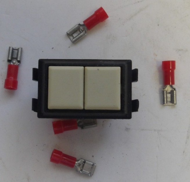 GENERAL ELECTRIC P/N:RS232 REMOTE CONTROL SWITCH IVORY NEW