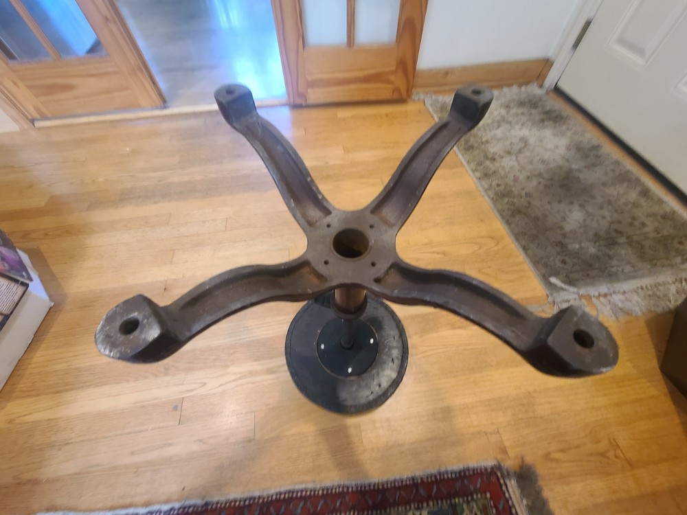 Antique Metal Stool