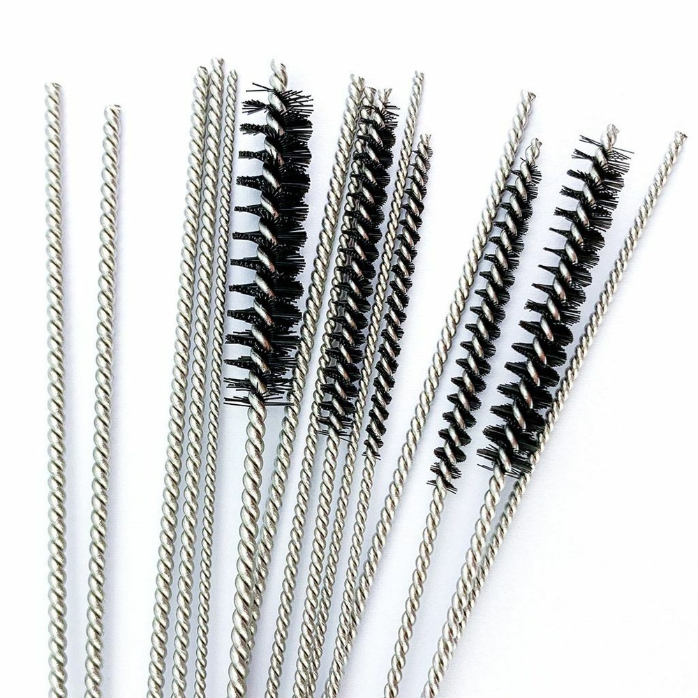 45pcs Carburetor Carb ATV Motorcycle Small Engine Cleaning Brushes Wire Tool Kit