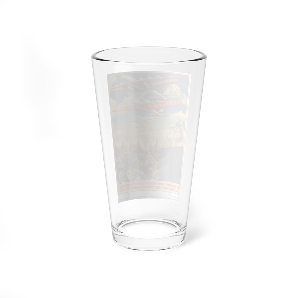 Soviet Era Poster 170 - Pint Glass 16oz