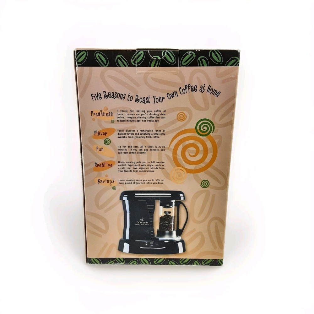 Zack & Dani's Gourmet Coffee Grinder Adjustable Settings New