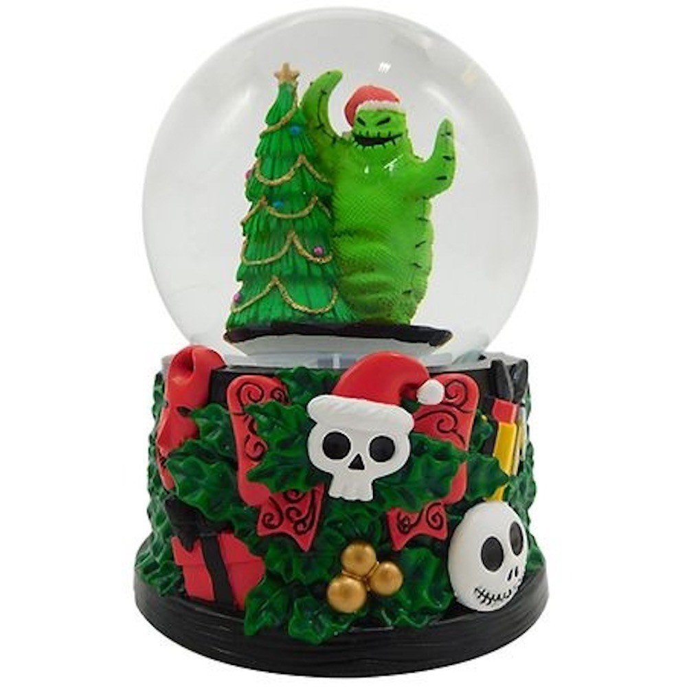 Nightmare Before Christmas Musical Oogie Waterglobe Plays