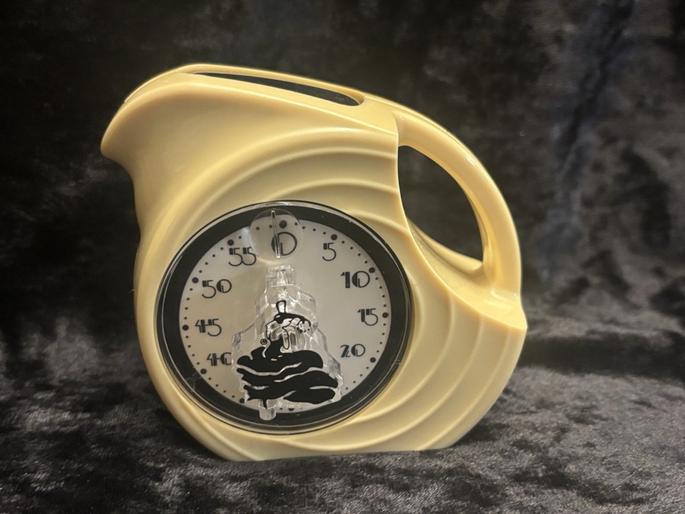 Fiesta Clock Timer Yellow Circa 1997 NIB