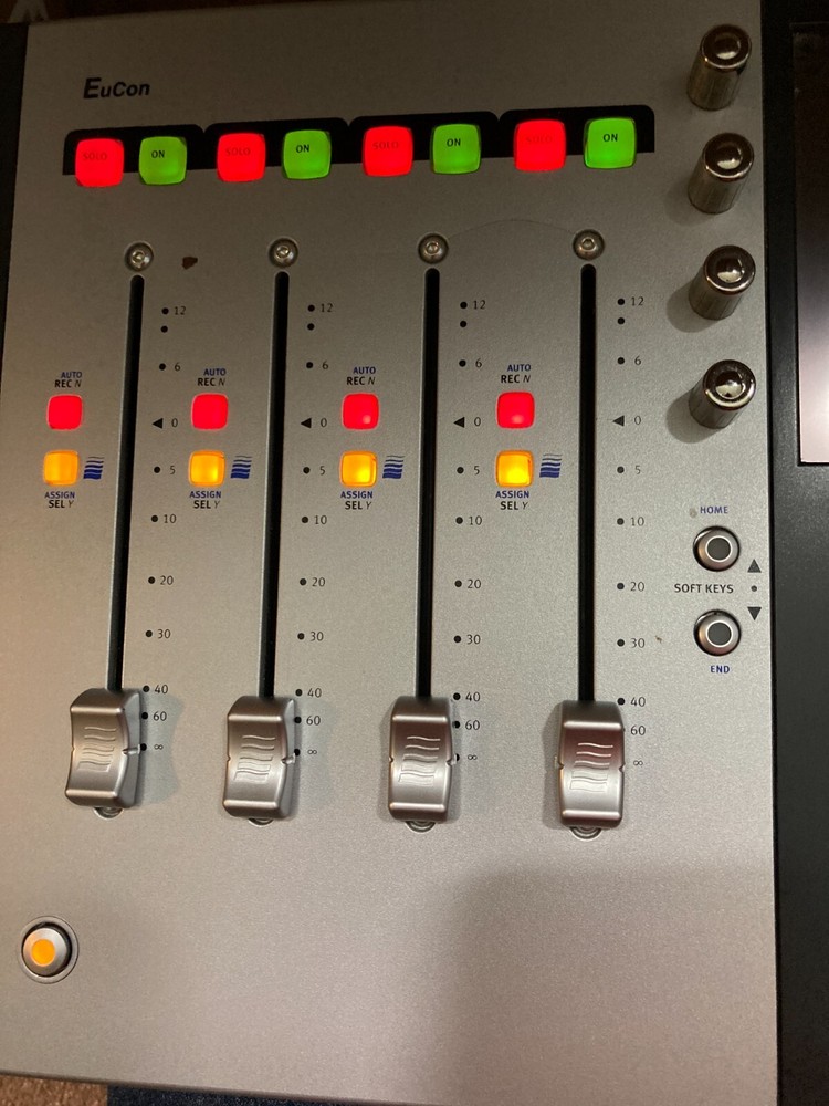 Euphonix MC Control Avid Audio Media Controller Mixer with Power Adapter in Box