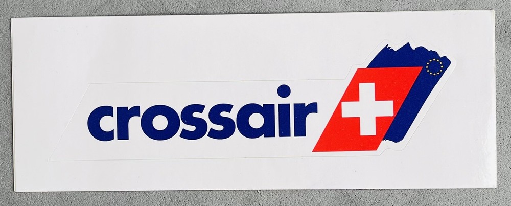 Crossair Airlines Sticker