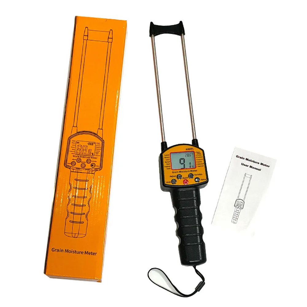 Grain Moisture Meter Cereal Rice Wheat Moisture Tester