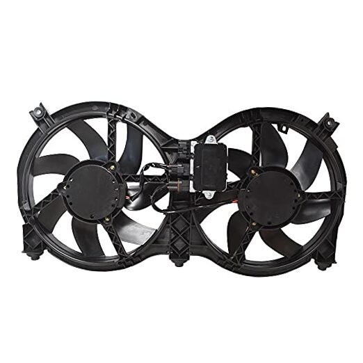 Dual Radiator Fan with Control Module Replacement for Pathfinder 2013-2017