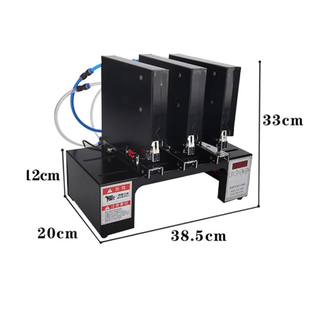 Three-head Pneumatic Stapler Bookbinding Machine Nailing Machine