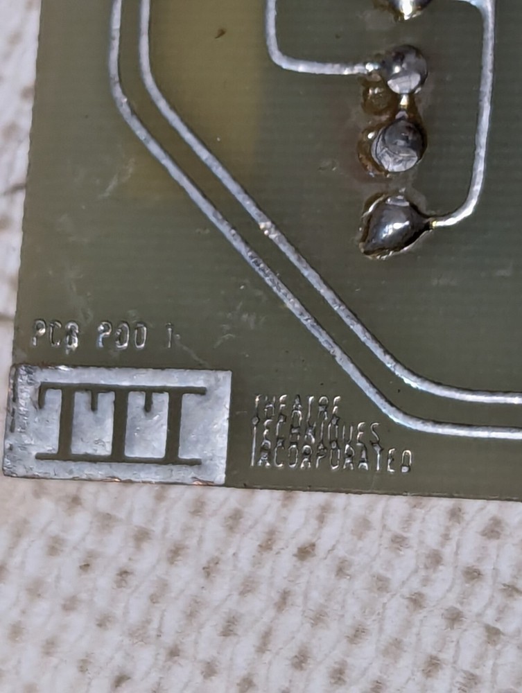 TTI Theatre Technologies Inc PCB P00-1