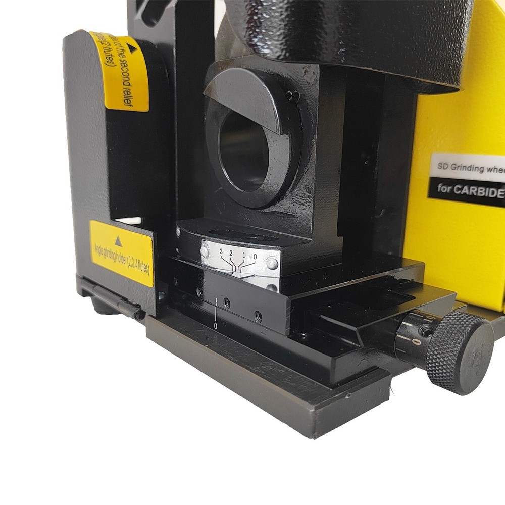 110V End Mill Sharpener for Carbide Tools ф4-ф14 Grinding Range 200W 4400rpm