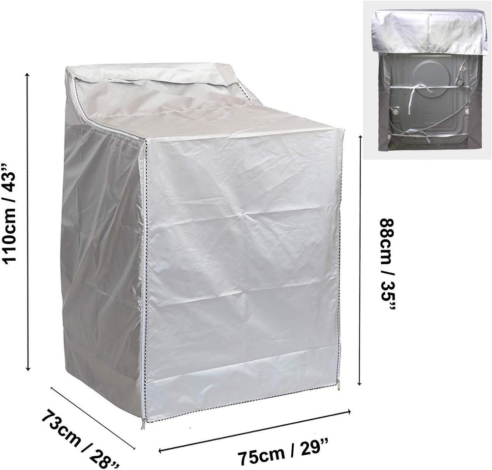 Dustproof Cover for Top-Loading Machine - W29”D28”H43”