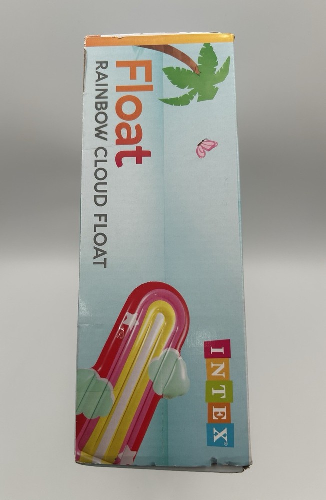 Rainbow Cloud Float For The Pool 72in - 52 In For Adults